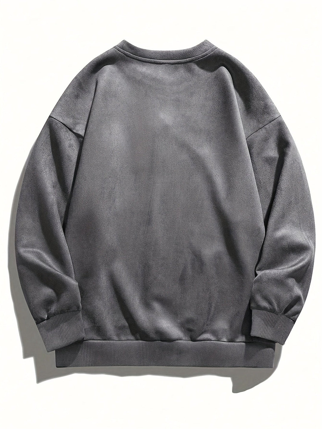 Nicholson - חולצת שרוולים ארוכים עם צווארון עגול בסגנון קז'ואל