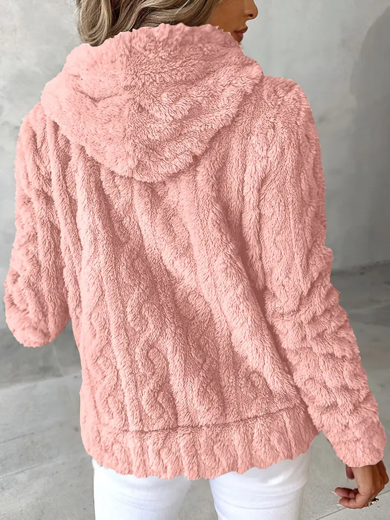 Ganka - סווטשירט עם רוכסן ושרוולים ארוכים