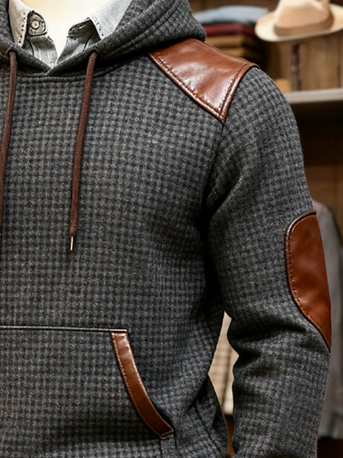 Southee - סווטשירט עם שרוולים ארוכים ועיצוב וופל