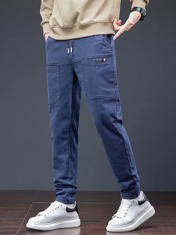 Jarrett - מכנסי ריצה אלגנטיים עם שרוך במותניים