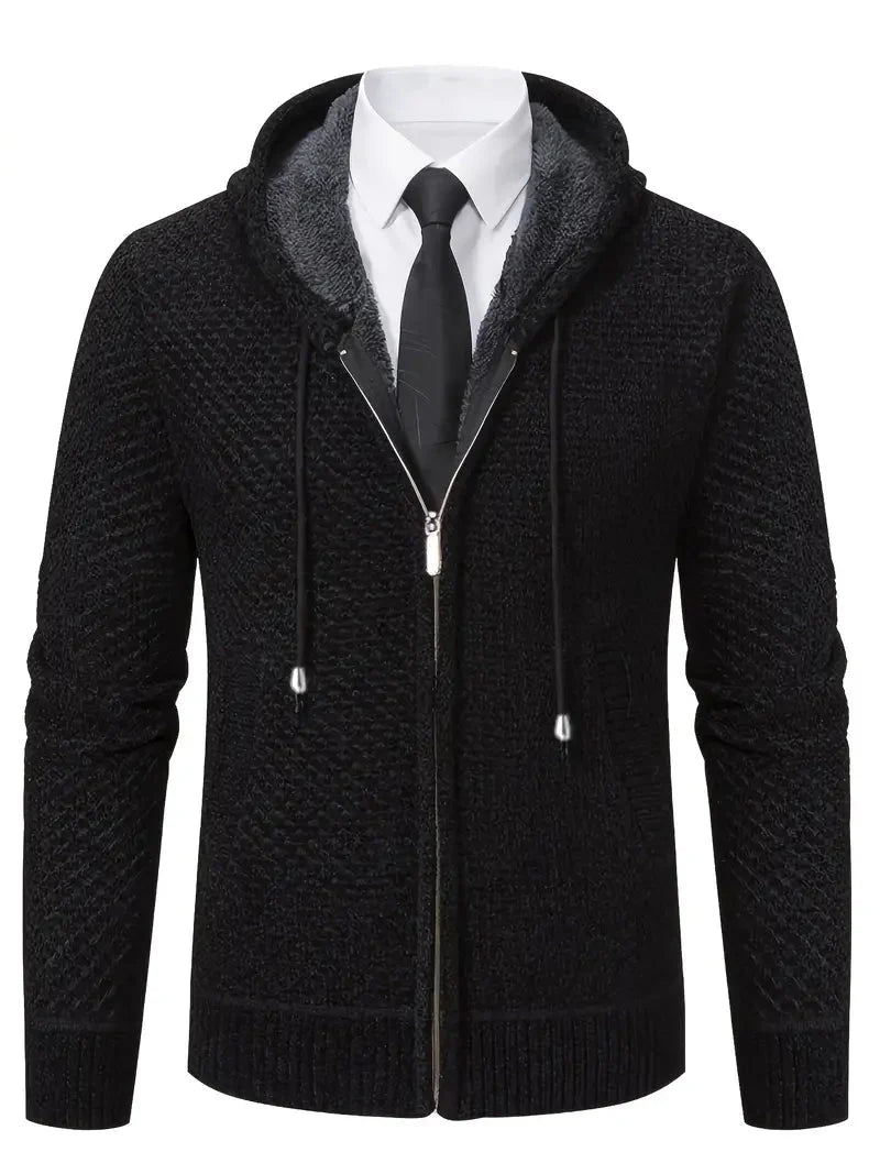 Kyrie - מעיל עם רוכסן, ברדס וכיסים