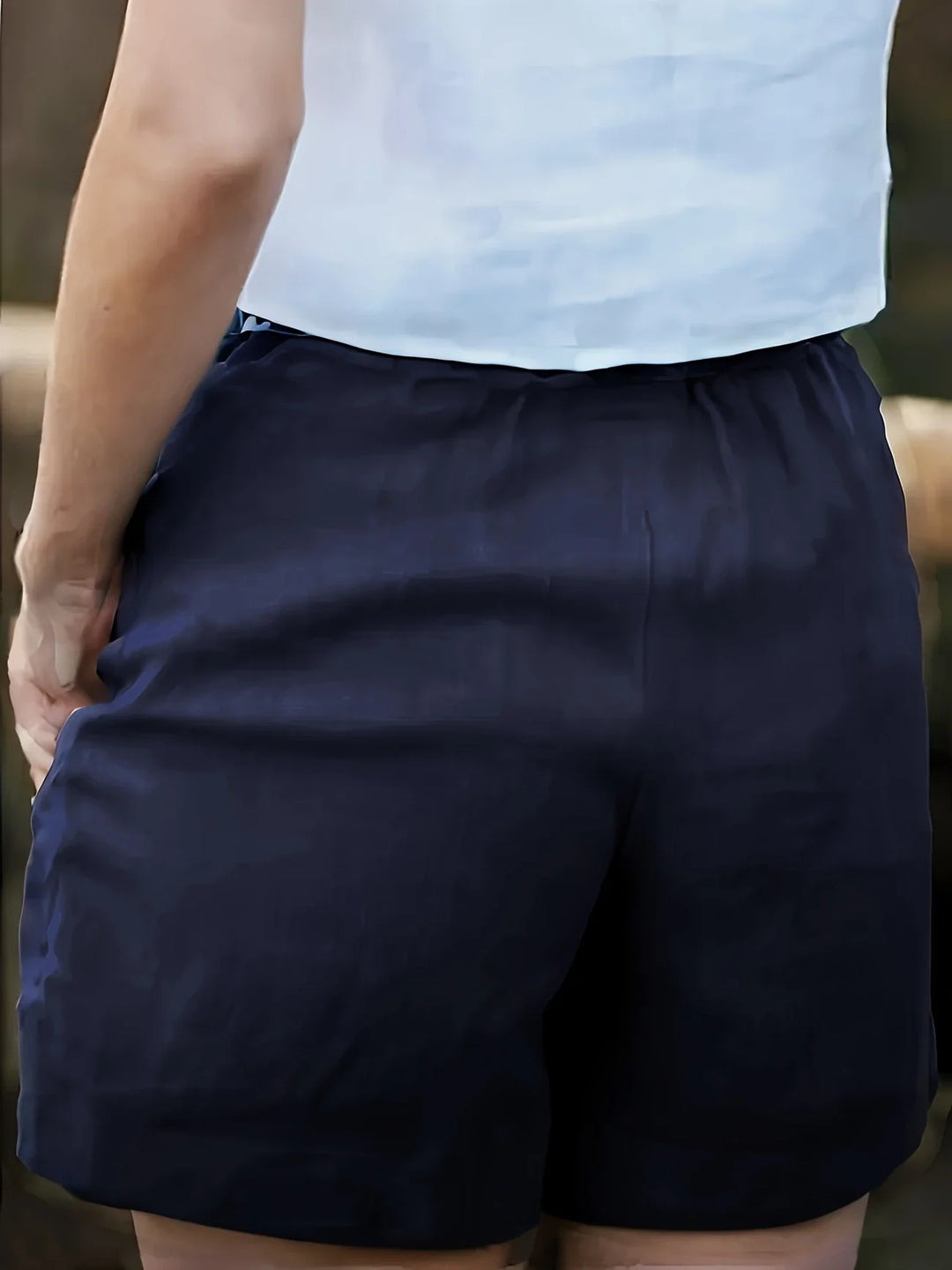 Niamh - מכנסיים קצרים קז'ואליים לקיץ עם כיס