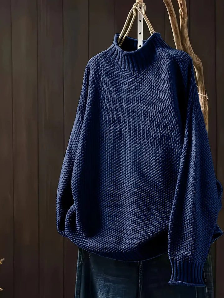 Pippa - סוודר חורפי קז'ואלי עם שרוולים ארוכים