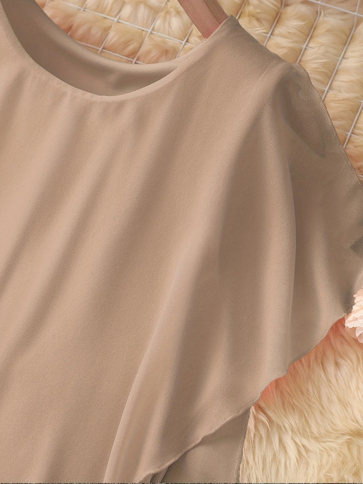 Maren - שמלת מידי אלגנטית ללא שרוולים