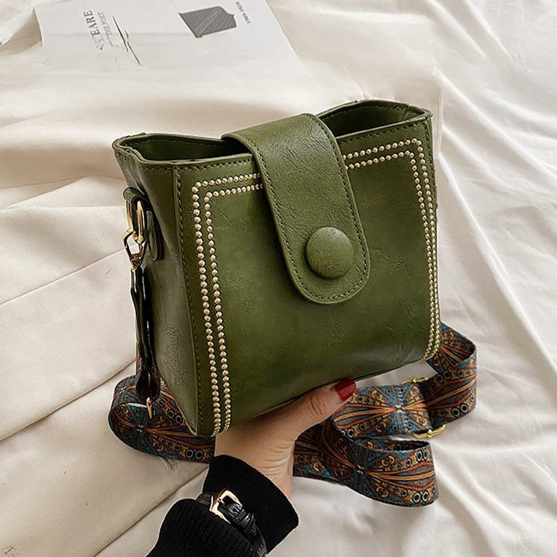 Andriani - תיק אופנה וינטג' עם רצועת כתף מתכווננת