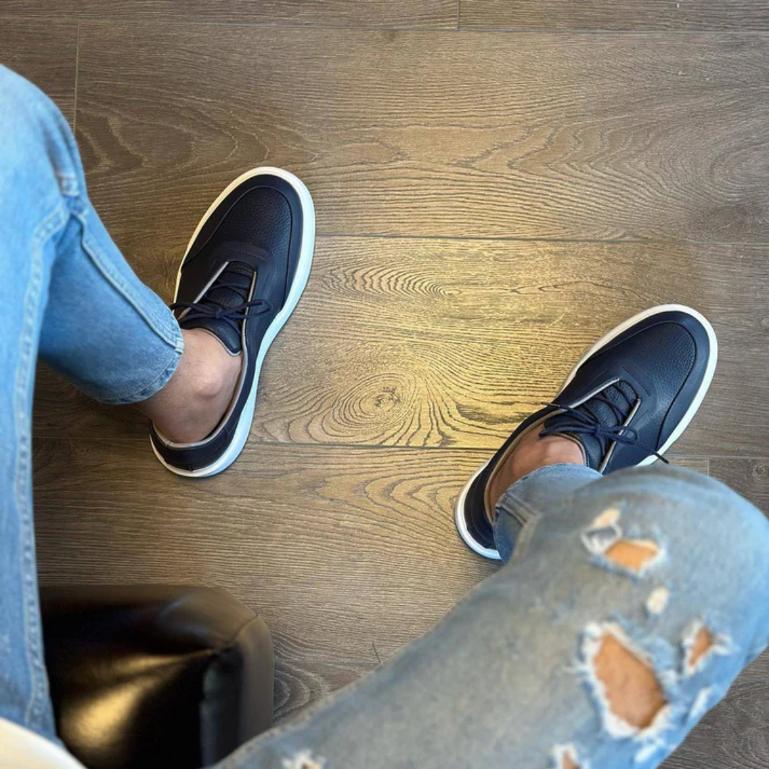 Corentin - נעלי ספורט מעור עבה