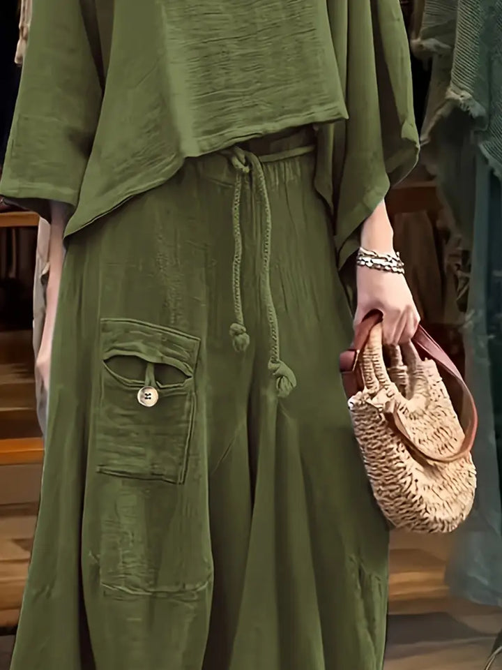 Phonsen - סט חולצה וחצאית פרימיום