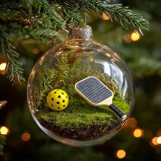 MerryBall - כדור זכוכית ספורטיבי לקישוט חג המולד