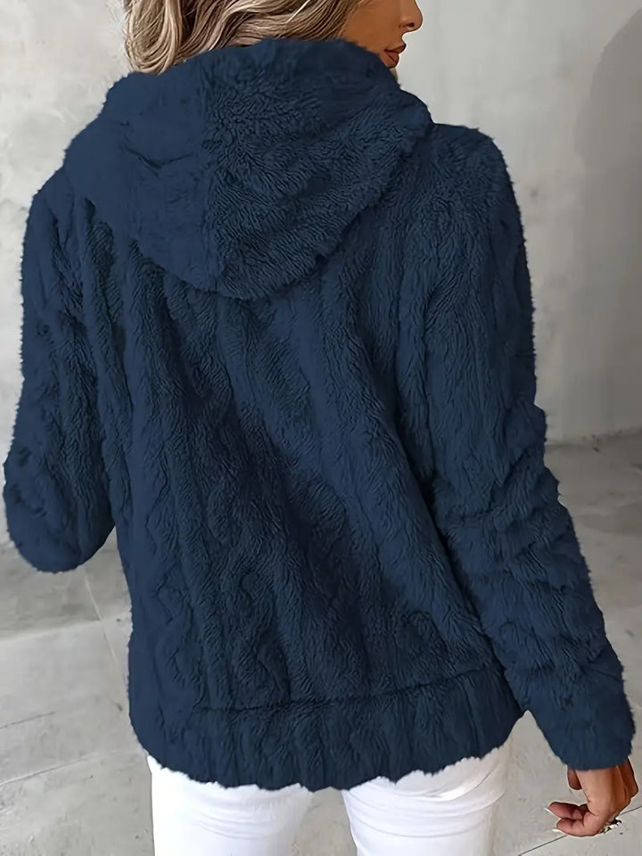 Ganka - סווטשירט עם רוכסן ושרוולים ארוכים