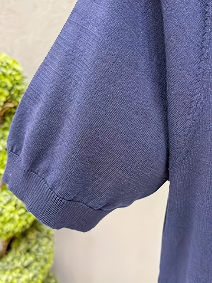 Harper - חולצת טי נוחה עם צווארון עגול