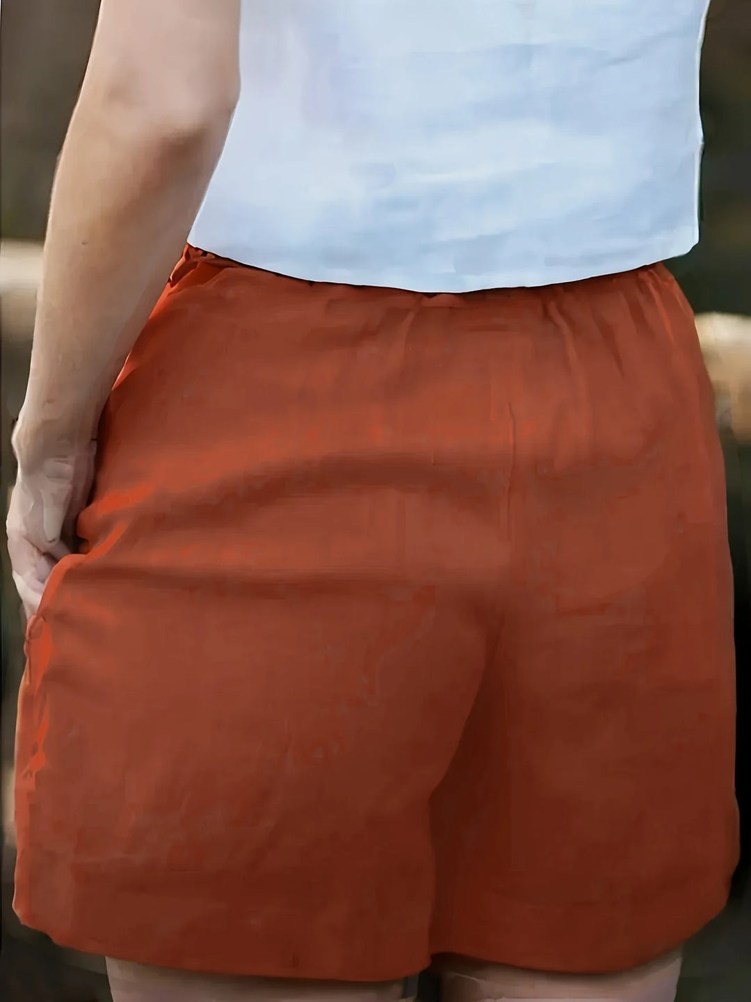 Niamh - מכנסיים קצרים קז'ואליים לקיץ עם כיס