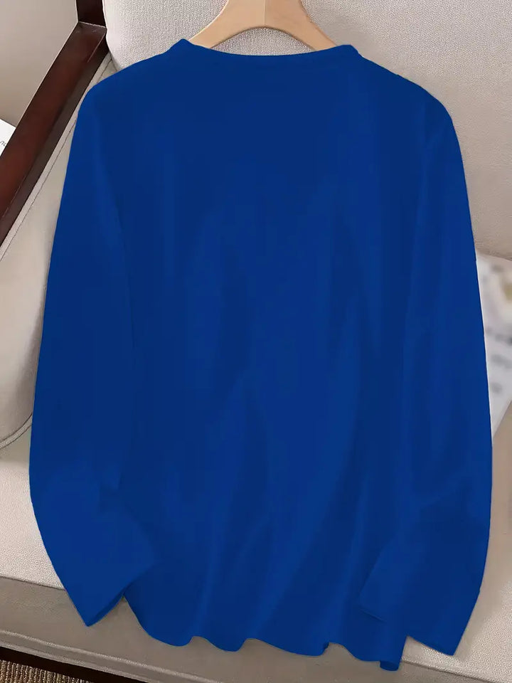 Odalina - חולצת טי שירט עם הדפס סמיילי ווינק