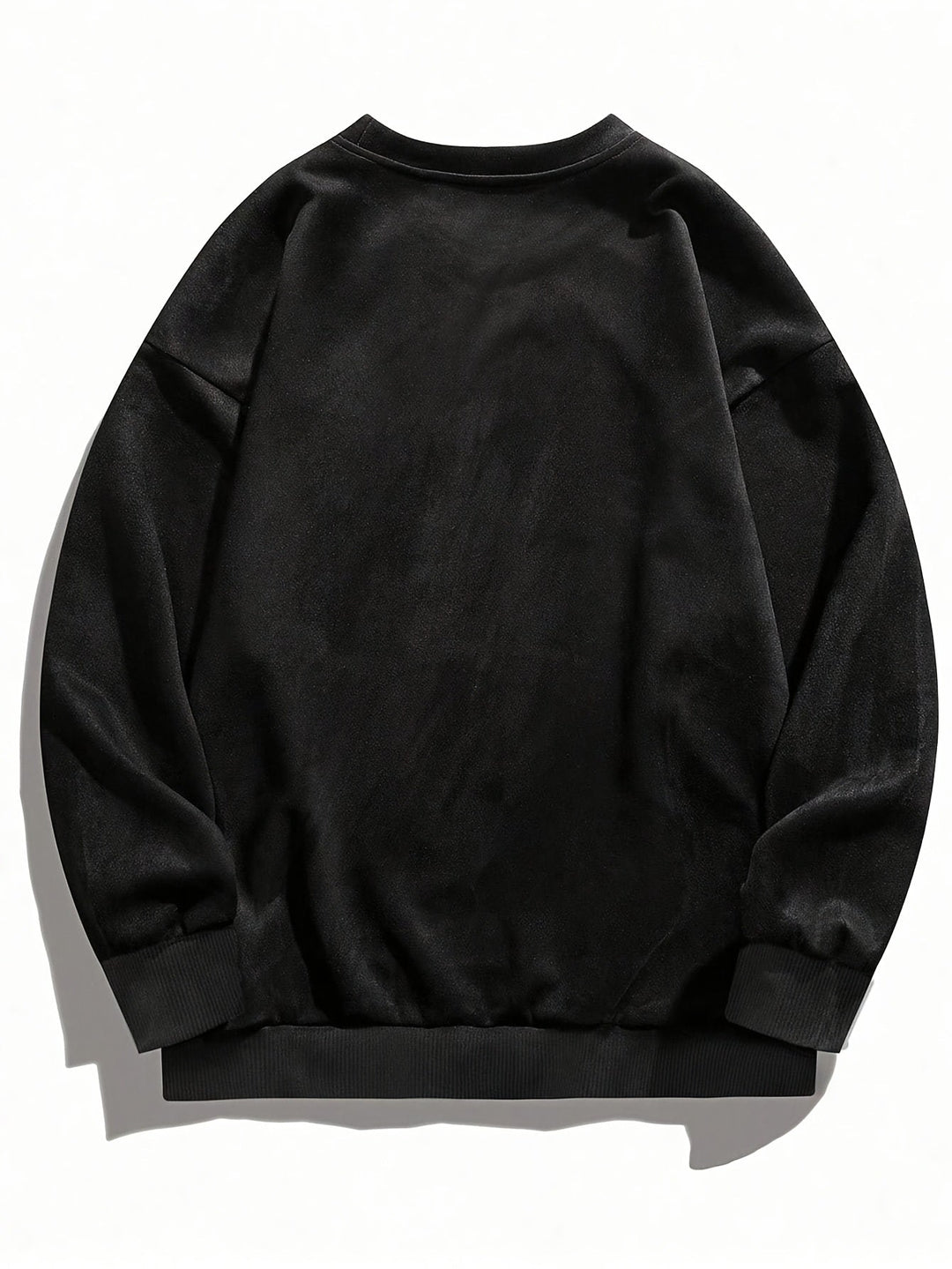 Nicholson - חולצת שרוולים ארוכים עם צווארון עגול בסגנון קז'ואל