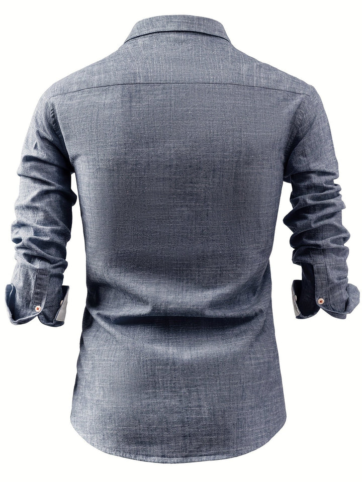 Nolan - חולצה עם שרוולים ארוכים וכפתורים