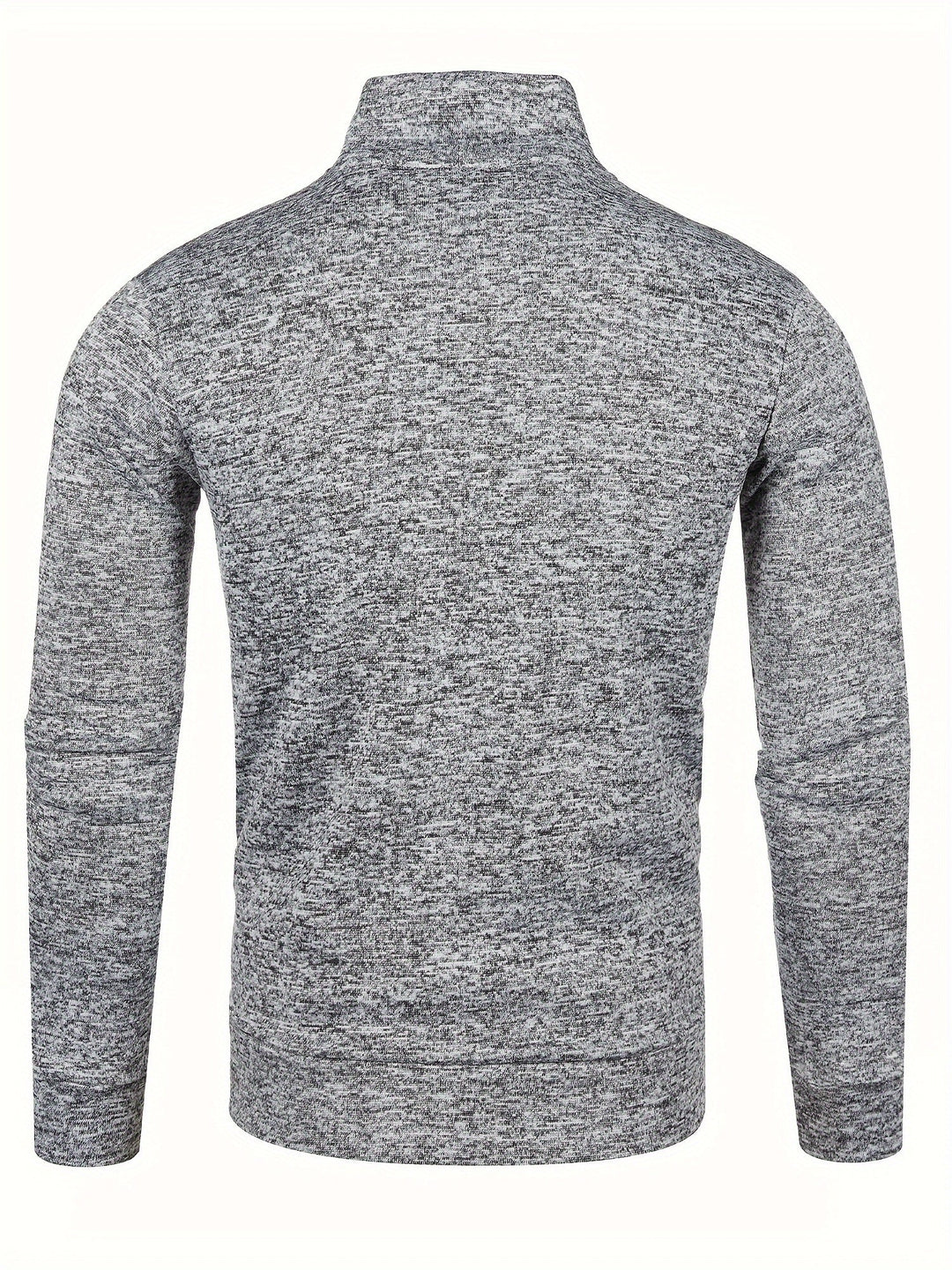 Grzegorz - ז'קט סרוג עם שרוולים ארוכים ורוכסן