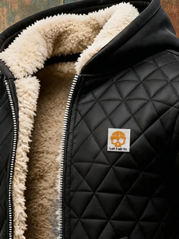 Jorginho - מעיל חיצוני עם דוגמת יהלומים סרוגה