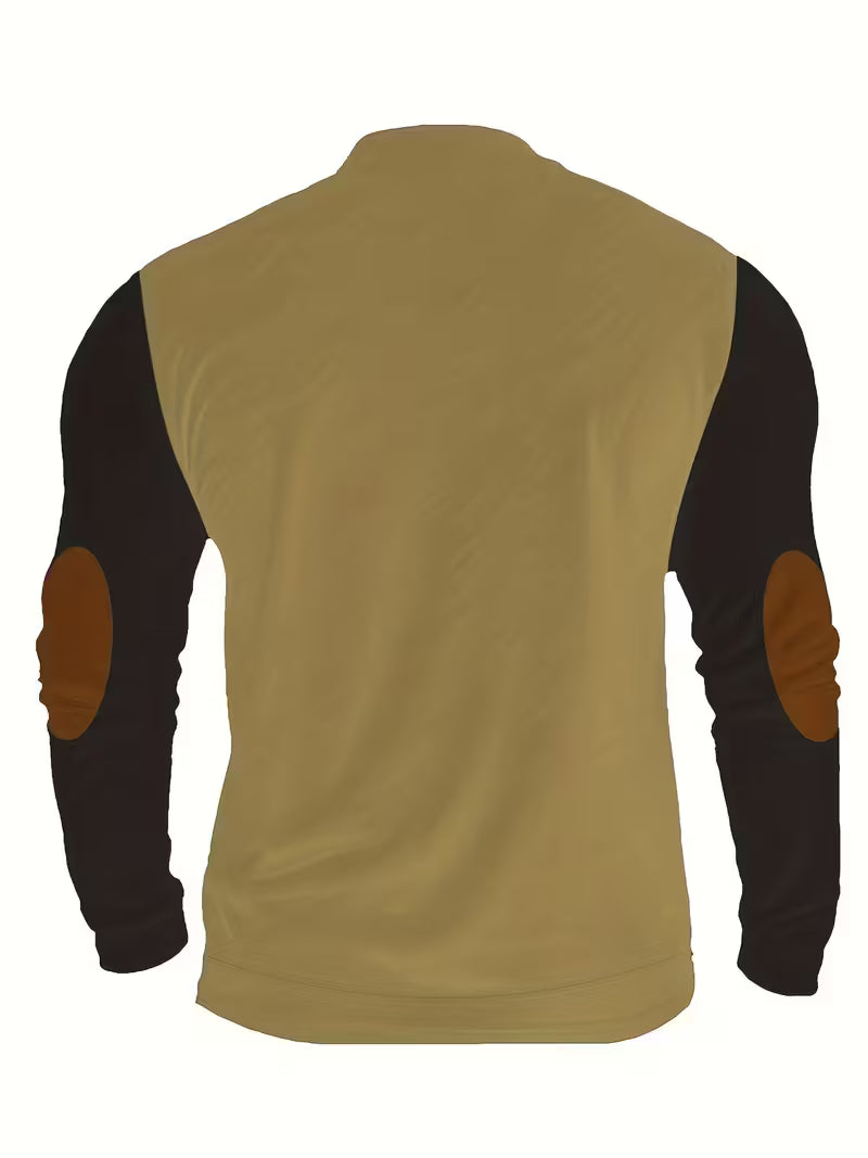 Didier - סווטשירט עם הדפס תלת-ממדי של ספינת פיראטים וינטג'