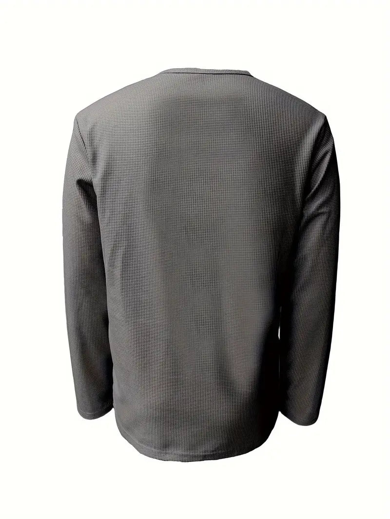 Pablo - חולצת סריג קז'ואל עם שרוולים ארוכים