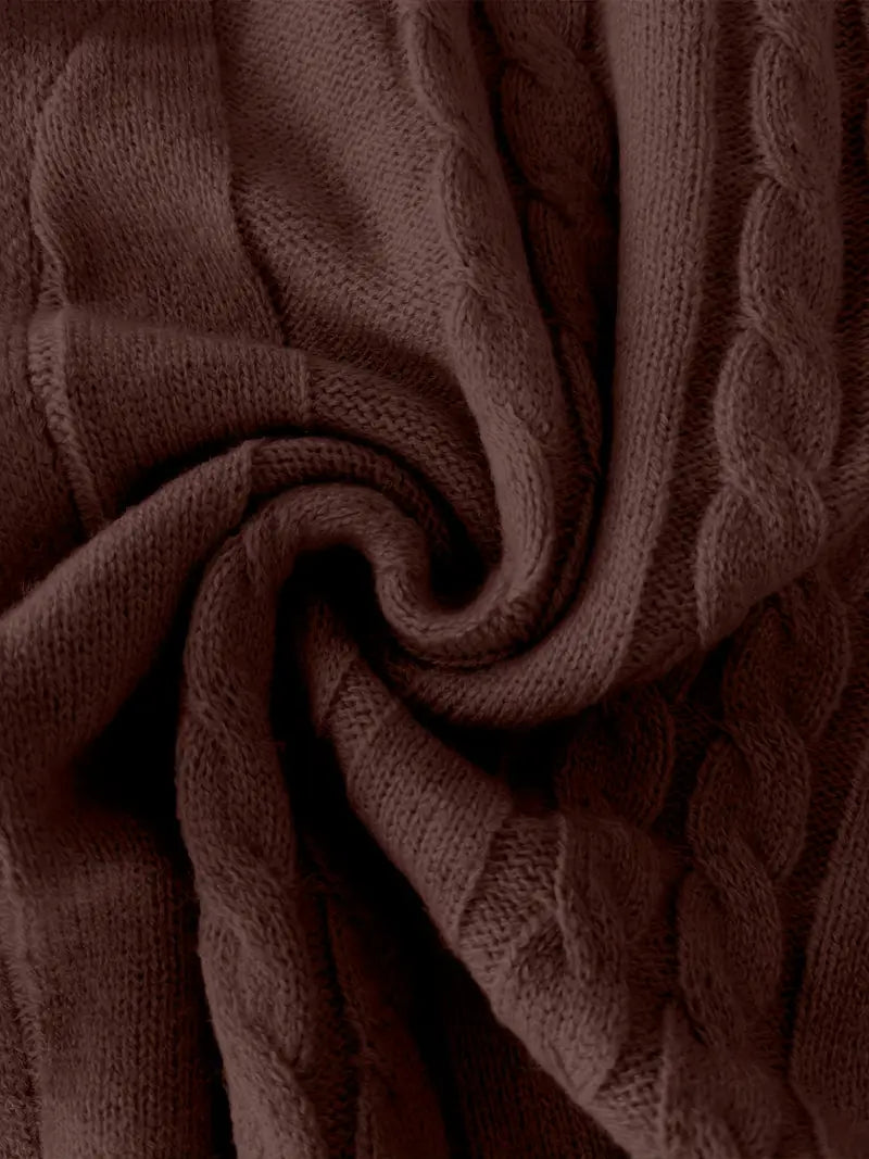 Hatem - קרדיגן סרוג קז'ואל עם שרוולים ארוכים