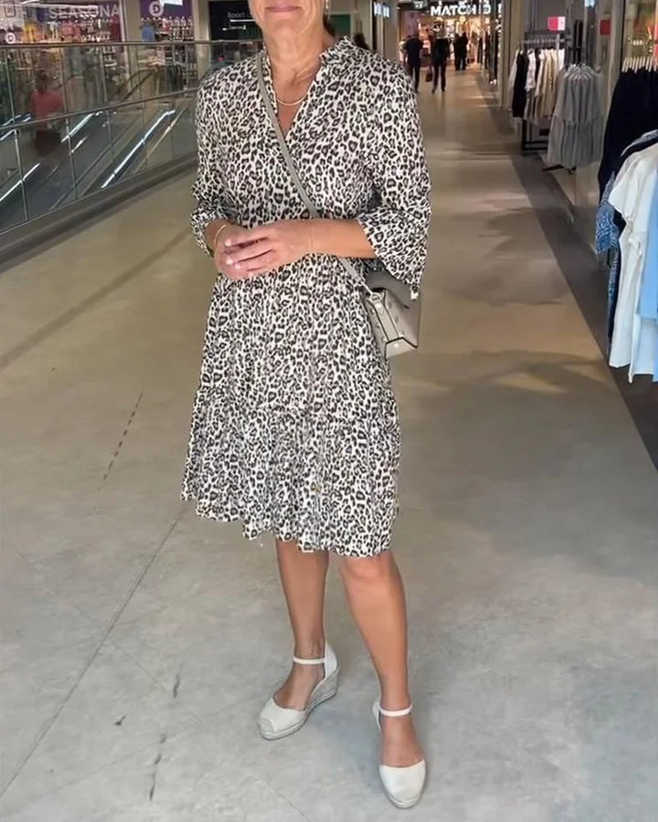 Siobhan - שמלת הדפס נמר