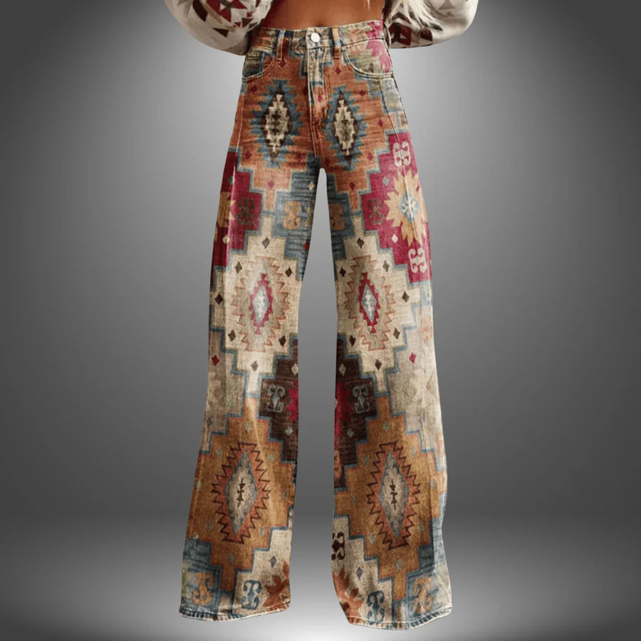 Estelle - מכנסיים אמנותיים פרימיום