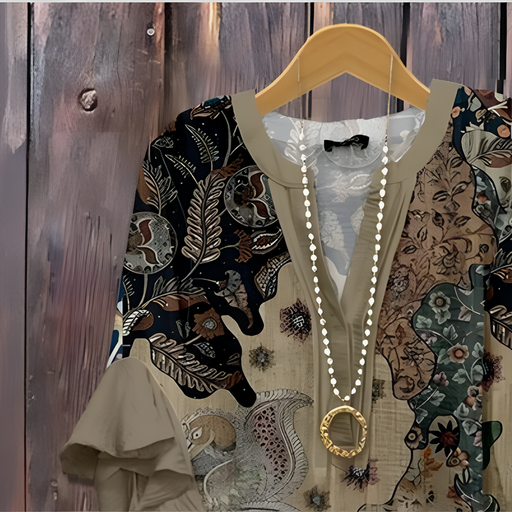 Jaycie -  חולצה אלגנטית עם דוגמאות