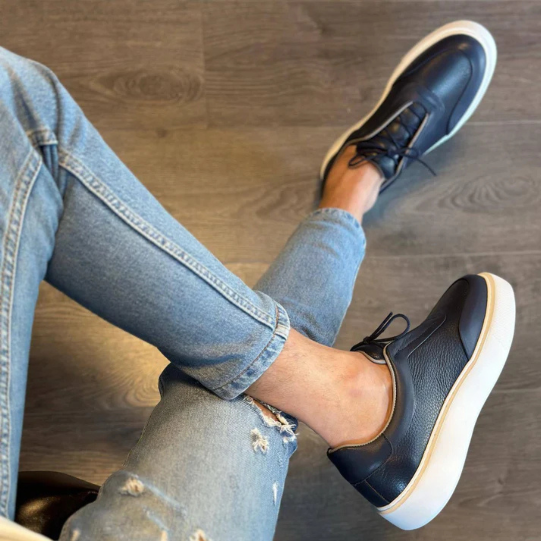 Corentin - נעלי ספורט מעור עבה