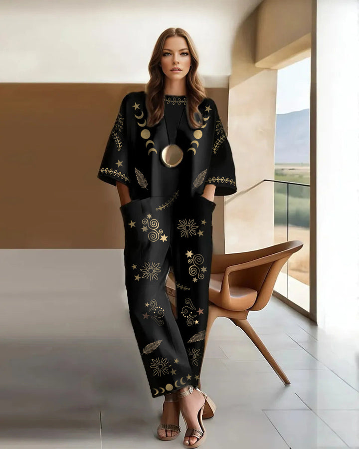 Ernestine - כותנה אלסטן רפוי סרבל