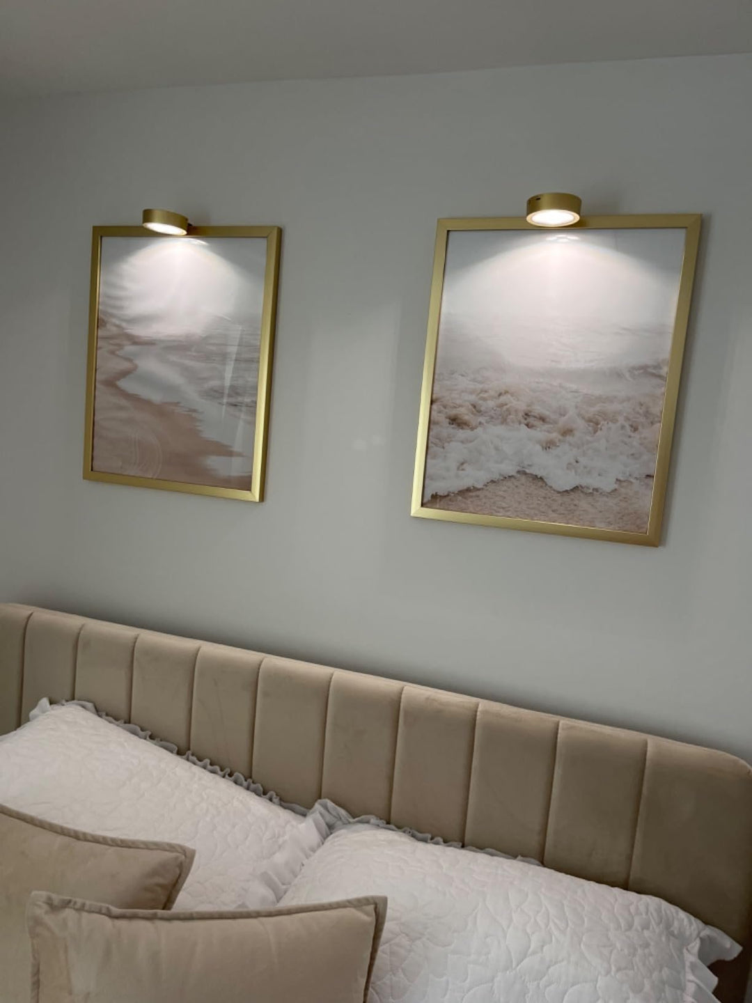 GlowFrame - מנורת ציור מגנטית עם 13 מצבי תאורה ( חבילה של 3 )