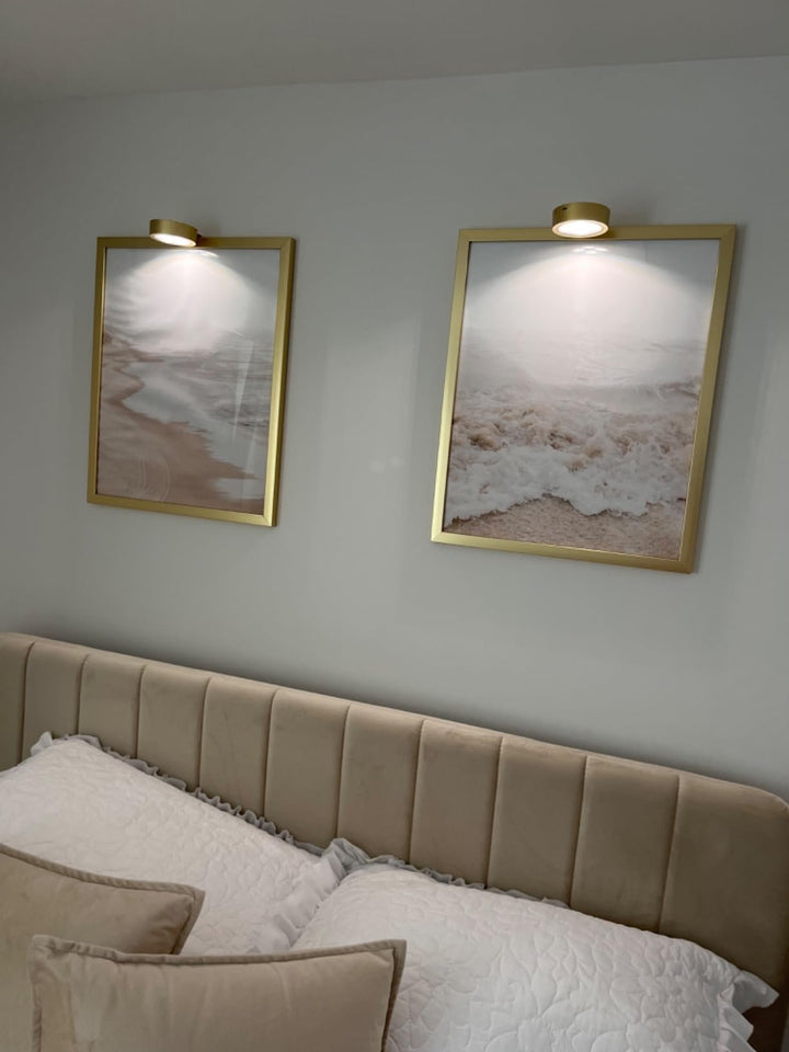 GlowFrame - מנורת ציור מגנטית עם 13 מצבי תאורה ( חבילה של 3 )