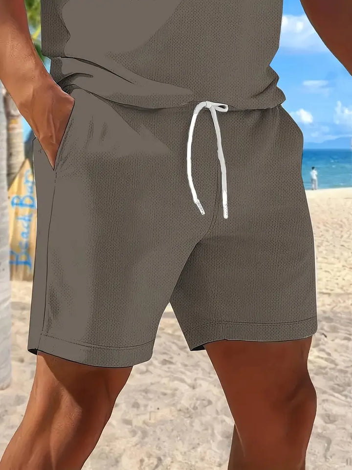 Zackary - סט קצר עם שרוולים קצרים לקיץ