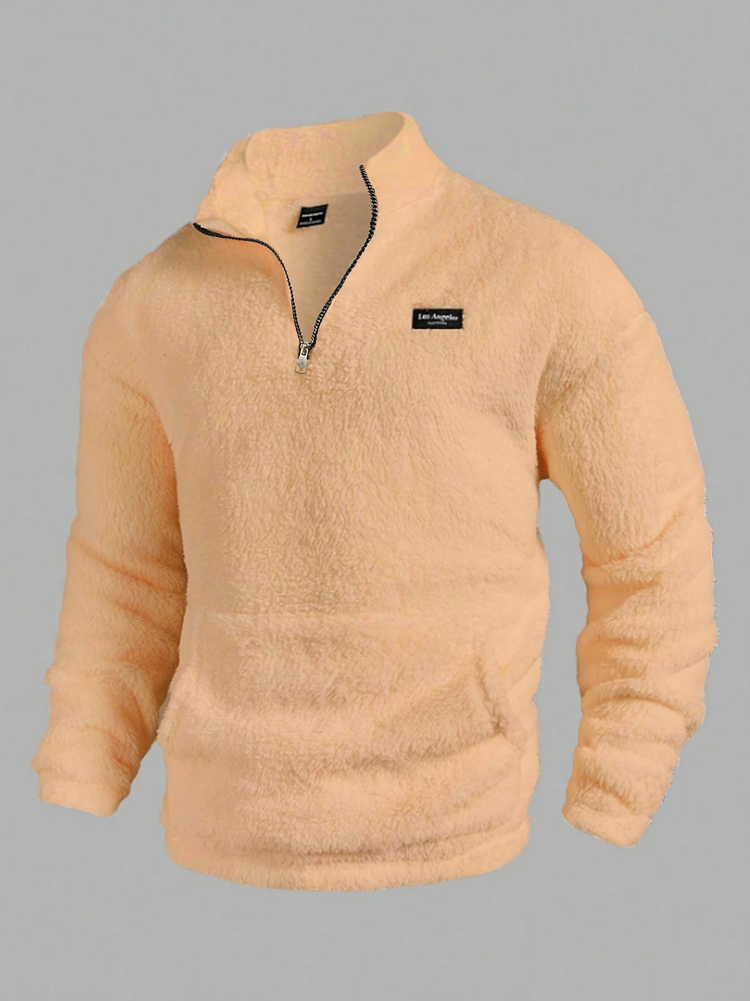 Kamil - סוודר פליס עם רוכסן חצי