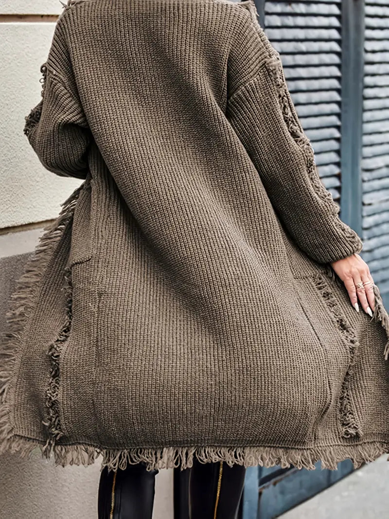 Ramziya - אלגנטיציצה ארוכהקרדיגןעםכיס