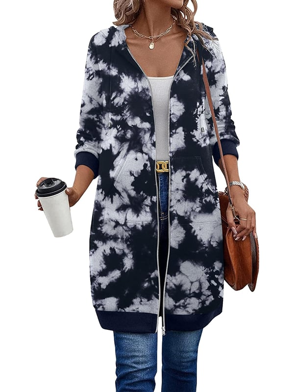 Nayvah - סווטשירט ארוך עם רוכסן