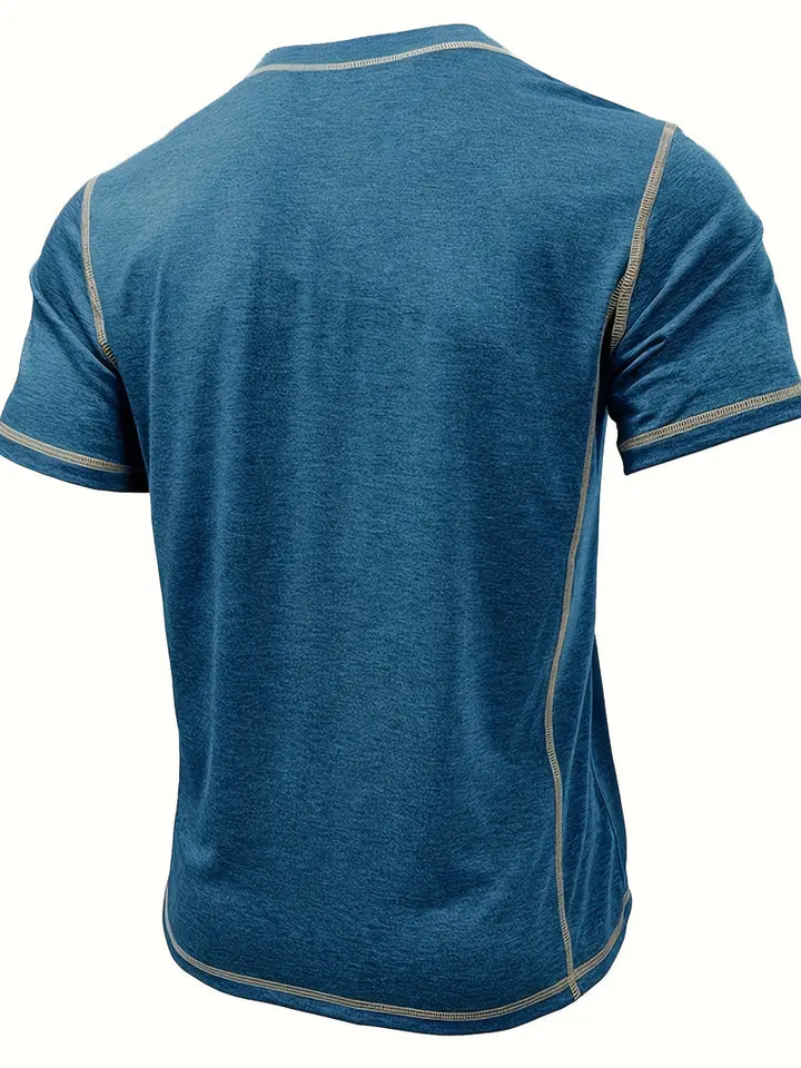 Orazio - חולצת טי שרוול קצר עם כפתורים