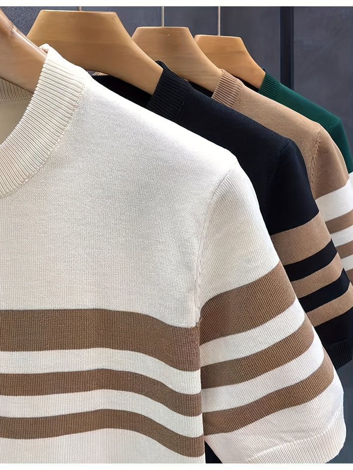 Harper - חולצת טי נוחה עם צווארון עגול