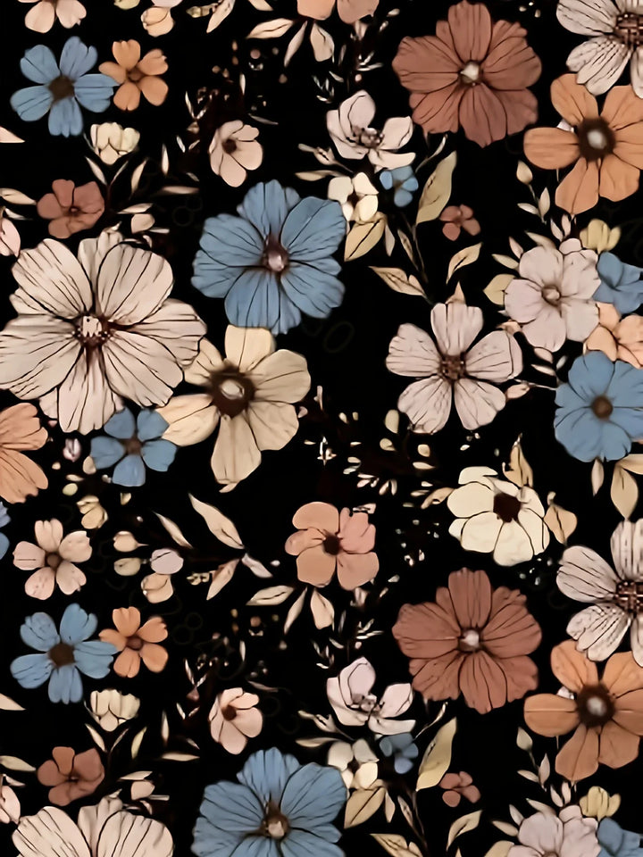 Lilou - חולצת קיץ קז'ואל עם הדפס פרחוני