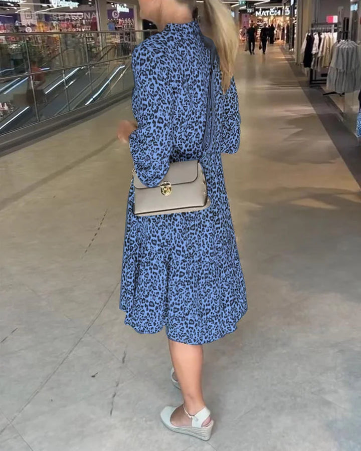 Siobhan - שמלת הדפס נמר