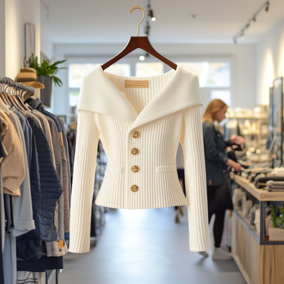 Kamilla - קרדיגן סגור ואלגנטי