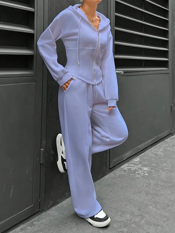 Nanci - סט שני חלקים קז'ואל עם שרוולים ארוכים