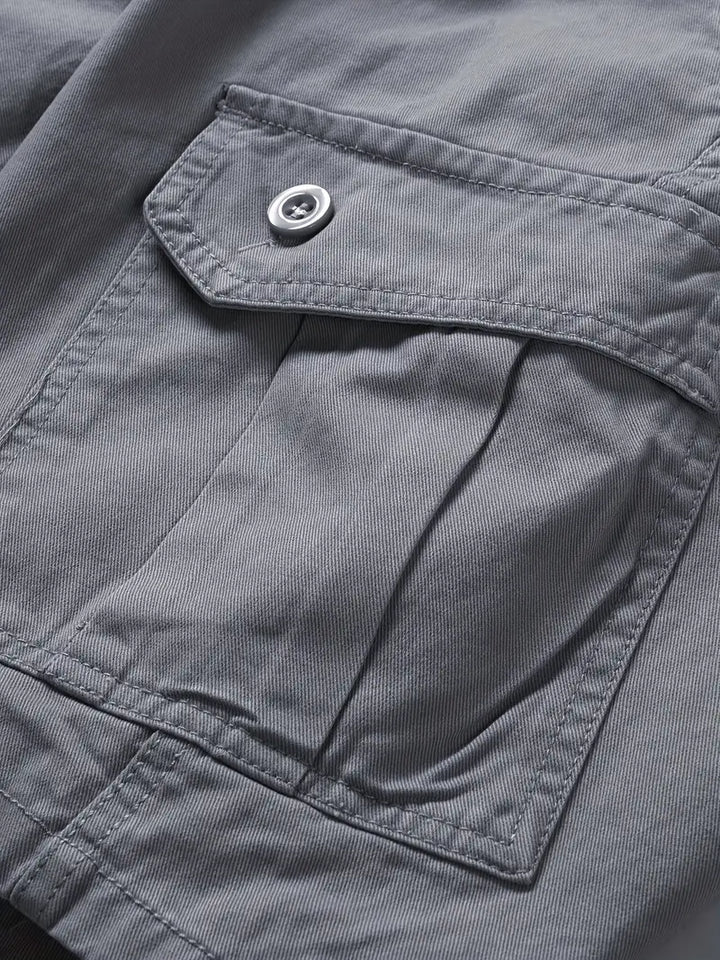 Mauro - מכנסיים קצרים אלגנטיים עם כיסים מרובים