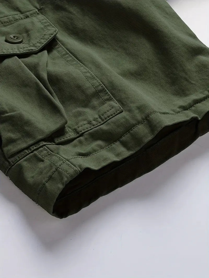 Mauro - מכנסיים קצרים אלגנטיים עם כיסים מרובים