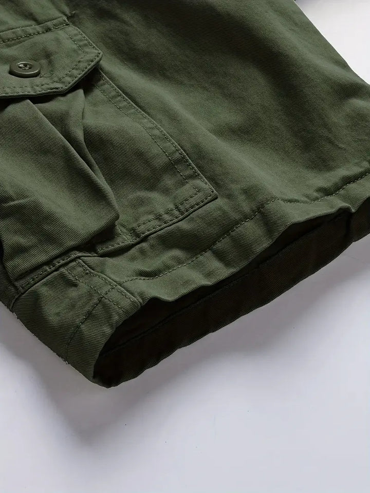 Mauro - מכנסיים קצרים אלגנטיים עם כיסים מרובים