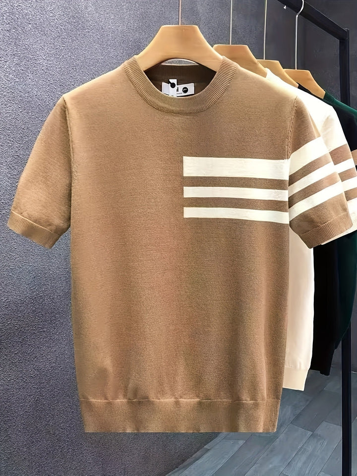 Harper - חולצת טי נוחה עם צווארון עגול