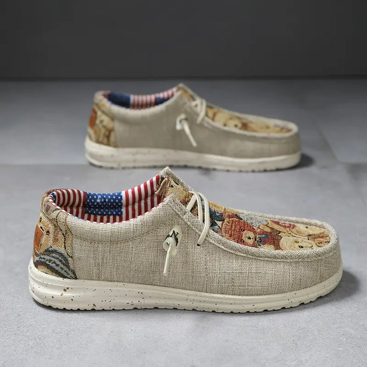 Jerald - נעלי מוקסין נוחות עם סוליה מחוספסת