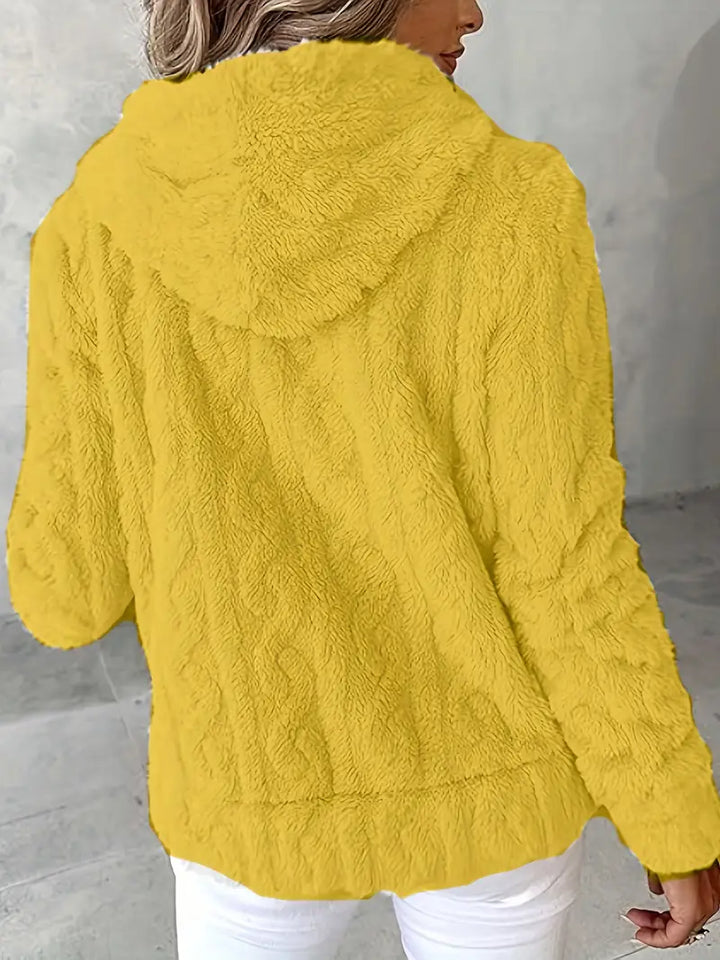 Ganka - סווטשירט עם רוכסן ושרוולים ארוכים