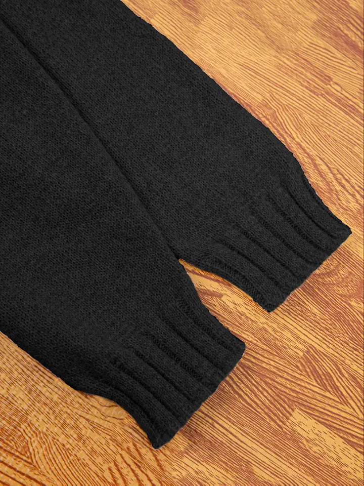 Natala - סוודר סרוג עם כיס קנגורו