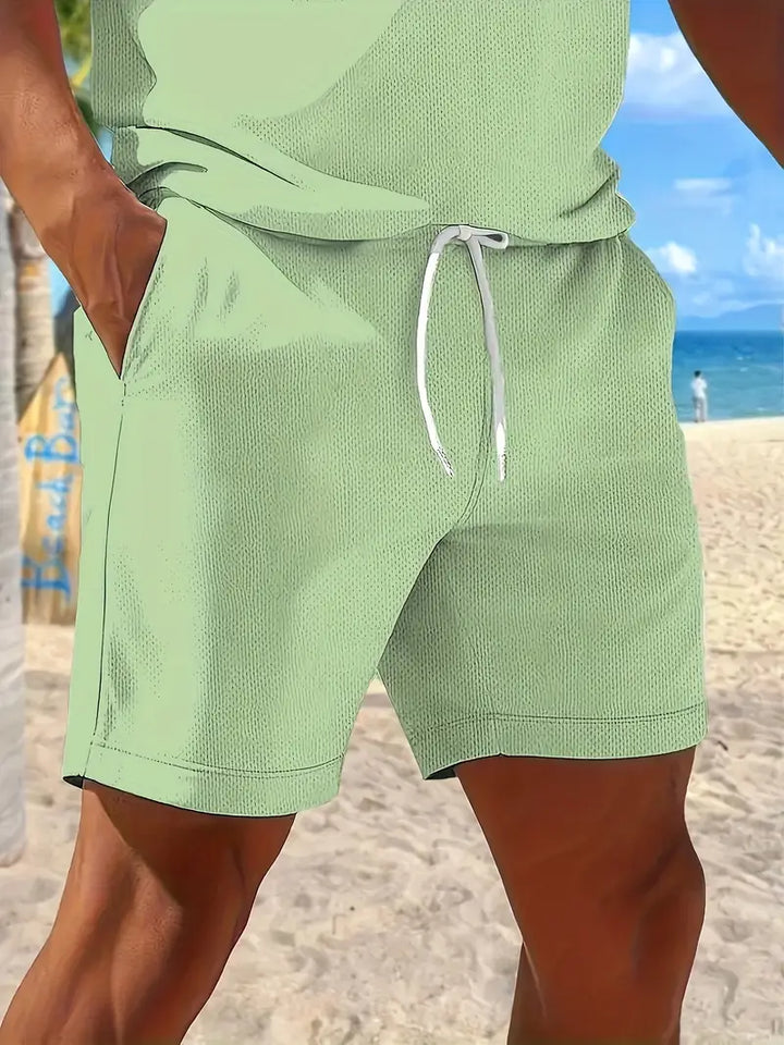 Zackary - סט קצר עם שרוולים קצרים לקיץ