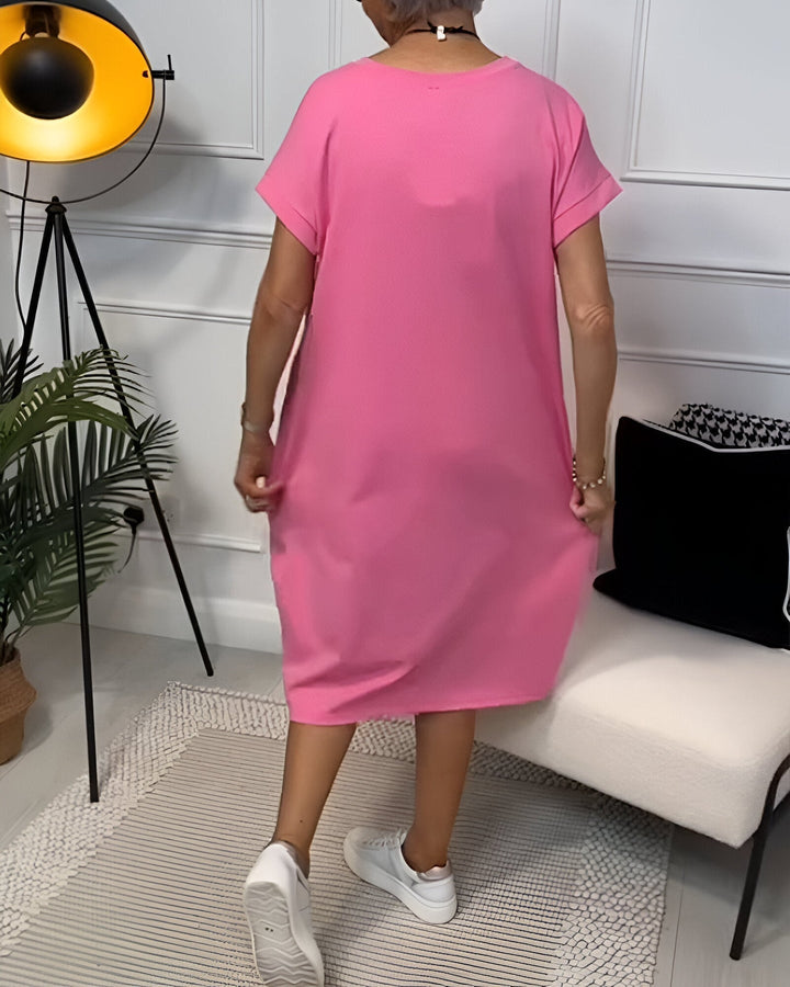 Jocelyn  - שמלת נוחות קז'ואלית עם כיס