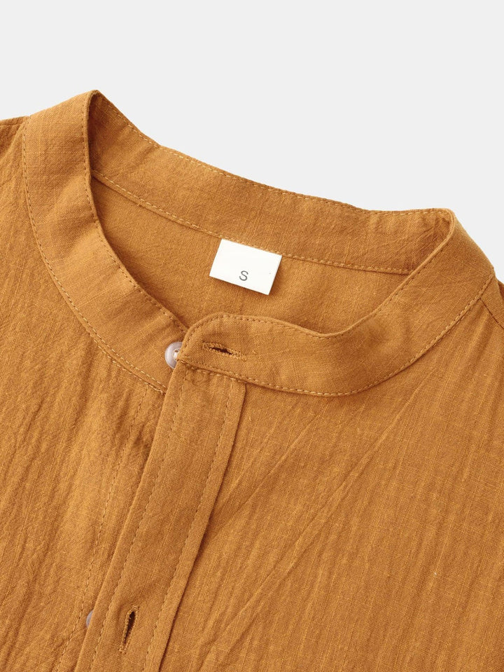 Edison - סט פשתן דו-חלקי עם שרוולים ארוכים